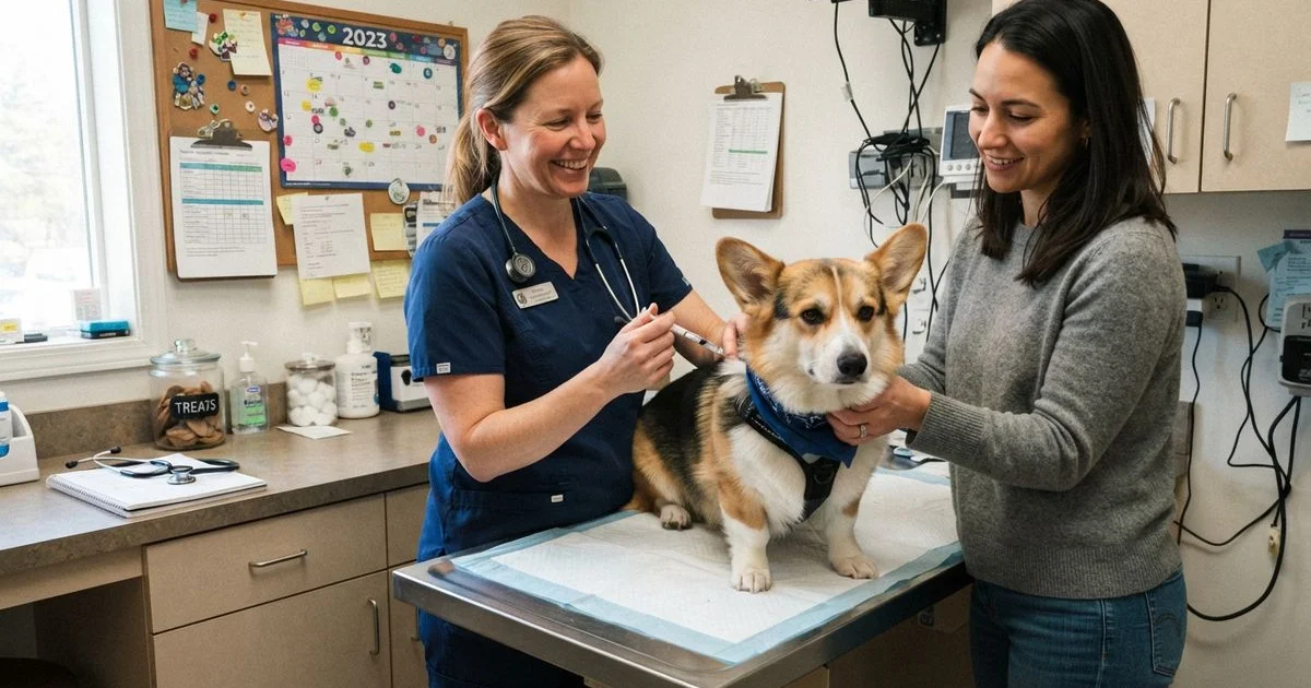 How often your pet needs a checkup and vaccines in Austin
