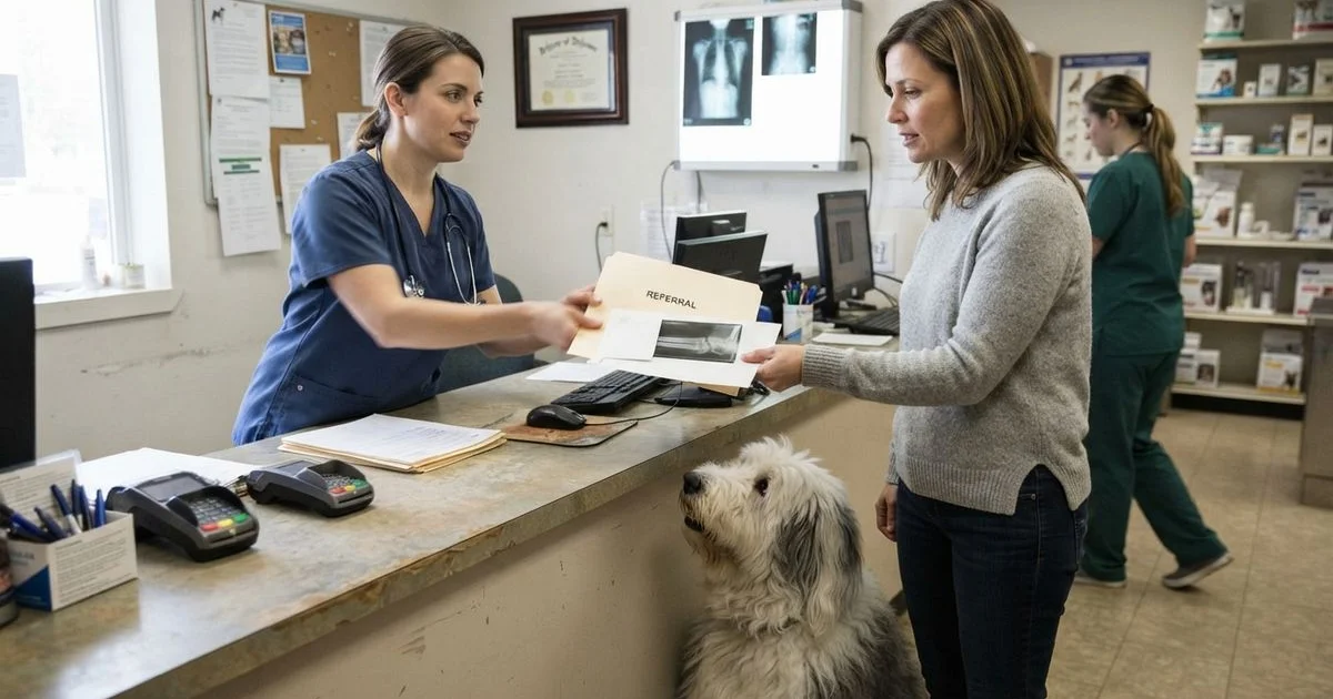 When your vet refers you to a specialist, and how to prepare